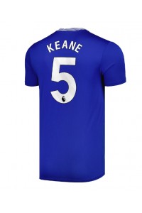 Everton Michael Keane #5 Fotballdrakt Hjemme Klær 2024-25 Korte ermer